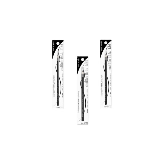 Wet N Wild Eyeliner Black Wet n Wild Color Icon Kohl Black Eyeliner Pencil B3 - Picture 1 of 8